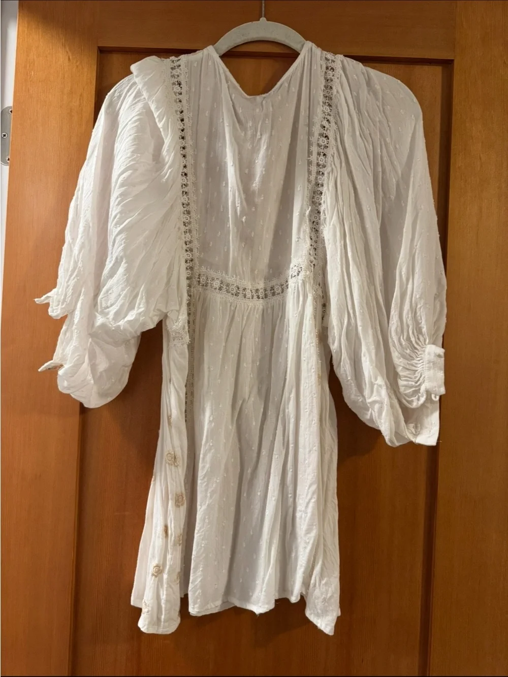 Free People Boho Embroidered top / dress / cover-up